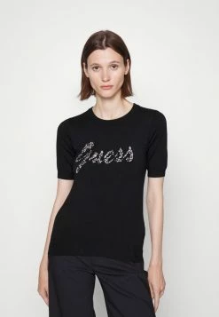 Guess EDITH - Print T-shirt - Jet Black