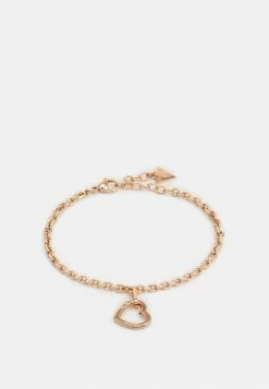 Guess HEARTED CHAIN - Bracelet - Rose Gold-coloured