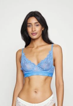Guess ARIA HALTER BALCONY - Balconette Bra - Reservoir Blue