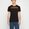 Guess LOGO TEE - Print T-shirt - Jet Black