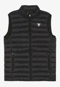 Guess JUNIOR PADDED CORE UNISEX - Waistcoat - Jet Black