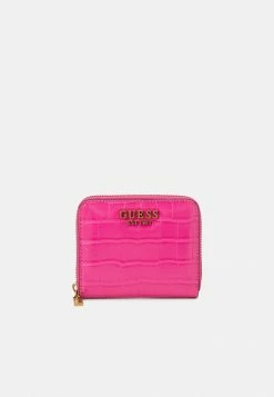 Guess LAUREL SMALL ZIP AROUND - Wallet - Magenta
