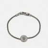 Guess LION COIN UNISEX - Bracelet - Gunmetal