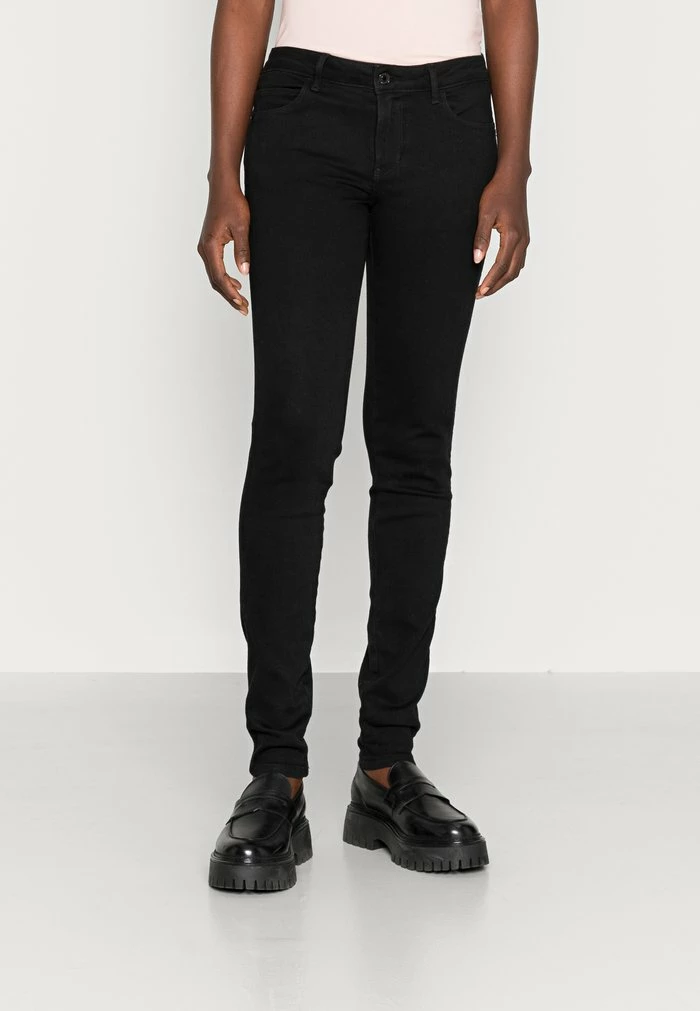 Guess CURVE X - Jeans Skinny Fit - Carrie Black