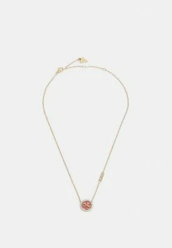 Guess LIFE IN - Necklace - Gold-coloured, Pink