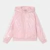 Guess JUNIOR HOODED PADDED UNISEX - Winter Jacket - Ballet Pink
