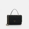 Guess CESSILY CONVERTIBLE XBODY FLAP - Handbag - Black